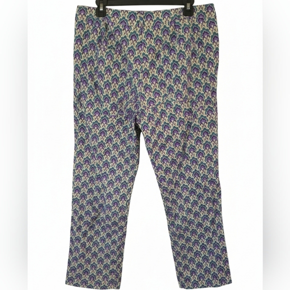 Zara Multicolor Patterned Pants - Picture 2 of 3